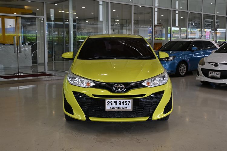 Toyota Yaris 2020 1.2 Entry Sedan เบนซิน ไม่ติดแก๊ส เกียร์อัตโนมัติ เขียว รูปที่ 2