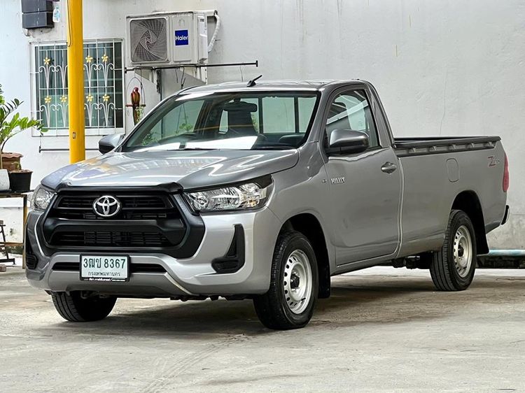 Toyota Hilux Revo 2021 2.4 Entry Pickup ดีเซล ไม่ติดแก๊ส เกียร์ธรรมดา เทา รูปที่ 2