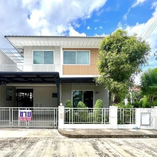 ขายด่วน! บ้านแฝด สไตล์บ้านเดี่ยว บรรยากาศบ้านสวนเมืองนนท์ (ไทรม้า-ท่าอิฐ) มบ. Perfect Park ราชพฤกษ์ อำเภอเมือง จังหวัดนนทบุรี (เจ้าของขายเอง)