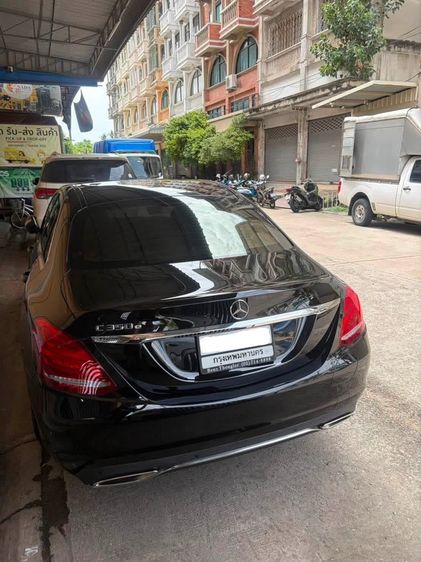Mercedes-Benz C-Class 2017 C350 ปลั๊กอินไฮบริด (PHEV) ดำ รูปที่ 4