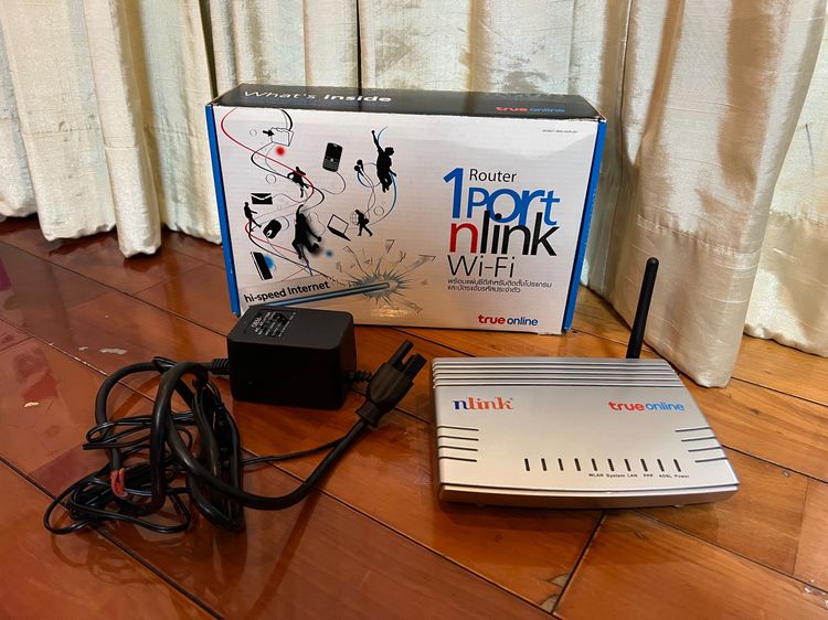 อุปกรณ์เครือข่าย ขาย Router 1 port nlink Wifi v1