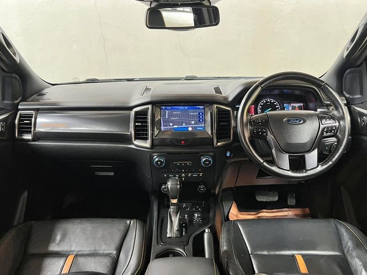 Ford Ranger 2021 2.0 Bi-Turbo 4WD Wildtrak Pickup ดีเซล ไม่ติดแก๊ส เกียร์อัตโนมัติ เทา รูปที่ 3