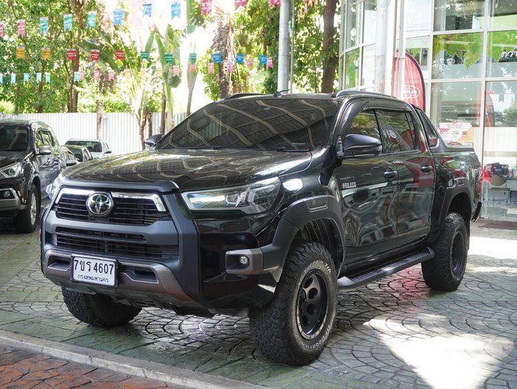 Toyota Hilux Revo 2020 Double Cab Prerunner 2x4 2.4 Rocco Pickup ดีเซล ไม่ติดแก๊ส เกียร์อัตโนมัติ น้ำตาล รูปที่ 3