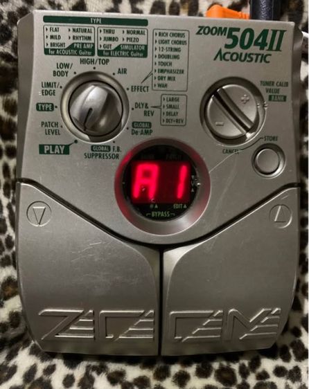 เอฟเฟค ZOOM 504 II ACOUSTIC Made in Japan 