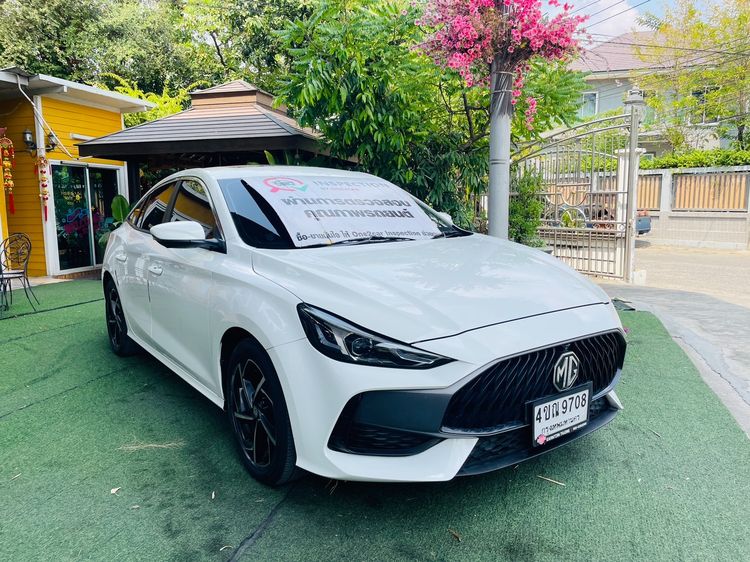 MG MG5 2024 1.5 X Sedan เบนซิน LPG เกียร์อัตโนมัติ ขาว รูปที่ 3