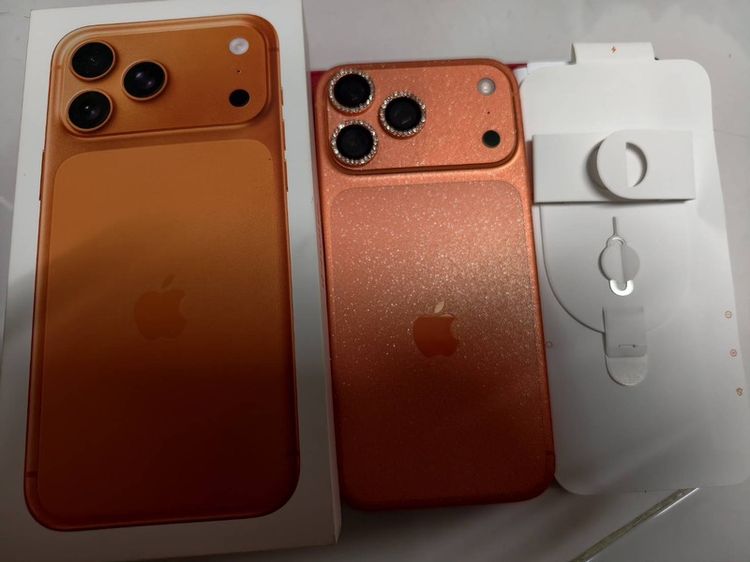 iPhone 256 GB ขายไอโฟน 17promax สีส้ม