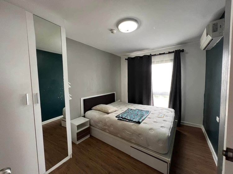 ไม่อนุญาต ตกแต่งครบ ปล่อยเช่า ไอคอนโด ศาลายา Type 2 Bed ห้องมุม  วิวสระว่ายน้ำ ใกล้ม.มหิดล ศาลายา
