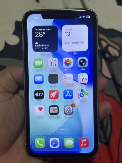 64 GB 📢 ขาย iPhone 11 สีเหลือง (เครื่องบายพาส) สภาพสวย พร้อมใช้งาน! 💛✨