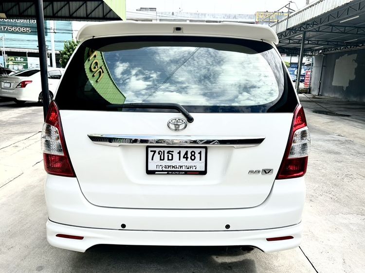 Toyota Innova 2012 2.0 V Utility-car เบนซิน ไม่ติดแก๊ส เกียร์อัตโนมัติ ขาว รูปที่ 3