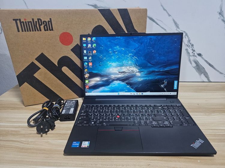 Lenovo วินโดว์ 16 กิกะไบต์ อื่นๆ ใช่ ThinkPad E16 i5-1335u +Ram16g+SSD512+16.0" FHD +เครื่องดี พร้อมใช้งาน