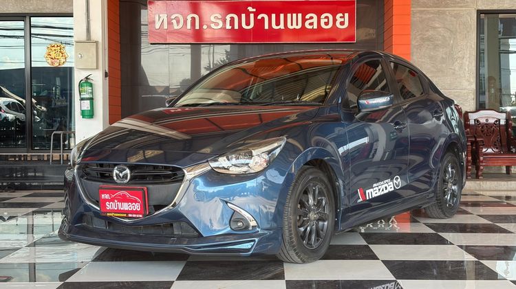 Mazda Mazda 2 2019 1.3 High Connect Sedan เบนซิน ไม่ติดแก๊ส เกียร์อัตโนมัติ น้ำเงิน