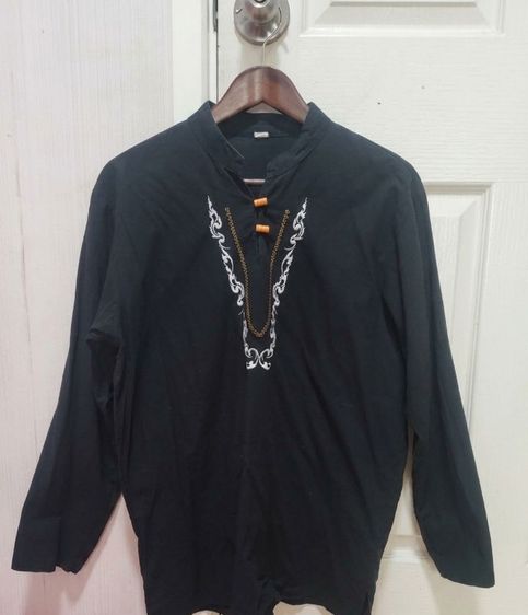 เสื้อผ้าฝ้ายคอจีน