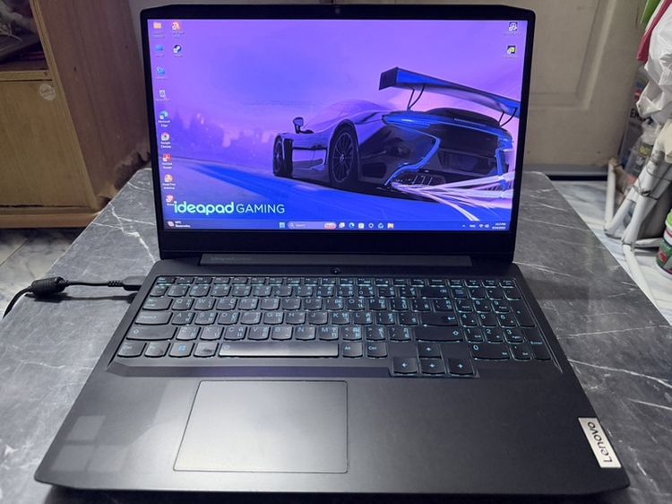 วินโดว์ 8 กิกะไบต์ อื่นๆ ไม่ใช่ ขาย Note Book LENOVO IDEAPAD GAMING 3 15ARH05-82EY006UTA R5-4600H Ram 8gb GTX 1650 4 GB GDDR6 512gb SSD M.2 สภาพสวยๆ เลยครับผม