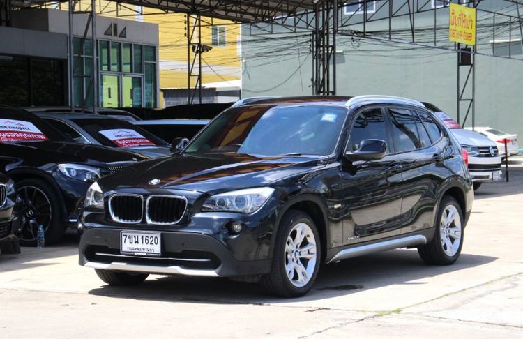 รถ BMW X1 2.0 sDrive20d Highline สี ดำ
