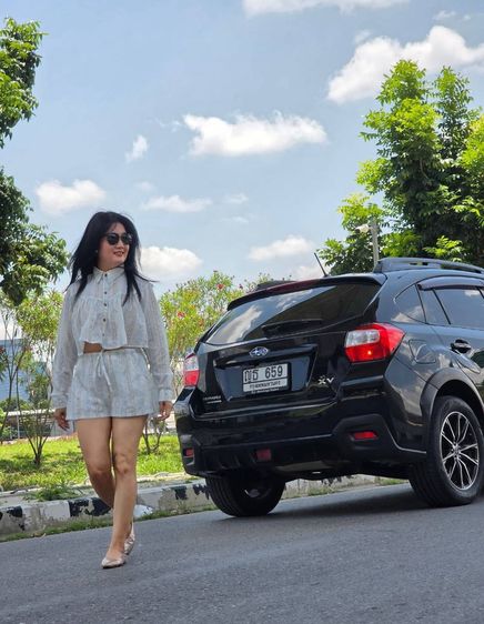 Subaru XV 2016 2.0 XV 4WD Sedan เบนซิน ไม่ติดแก๊ส เกียร์อัตโนมัติ ดำ