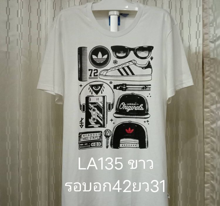  ADIDAS, GAP  ราคา 230 บาท ส่งฟรี เก็บปลายทางไม่บวกเพิ่ม เสื้อยืดมือ 1 งานนำเข้า