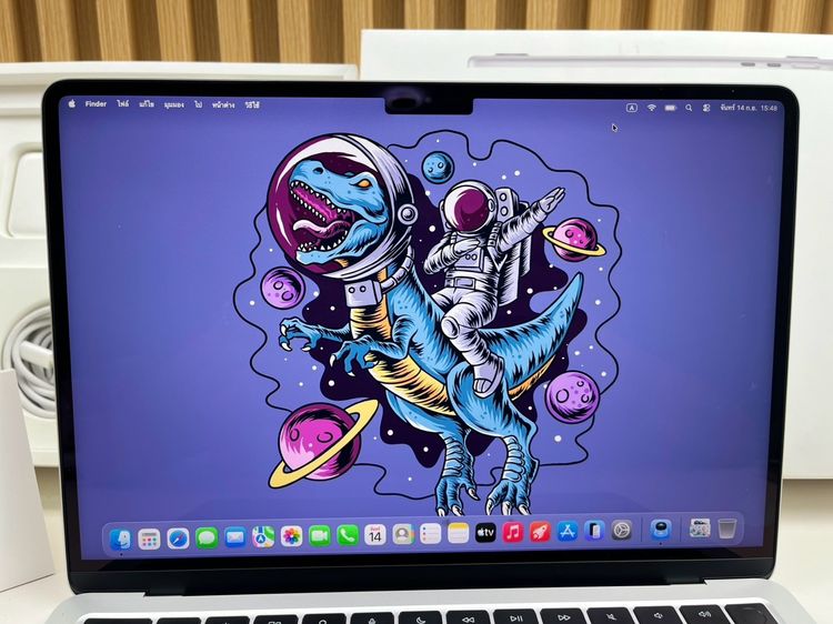 MacBook Air 13.6-inch M4 2025 Ram16GB SSD256GB Silver  รูปที่ 4