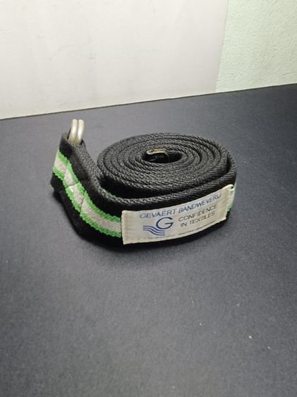 เข็มขัดผ้าทอเบลเยียม GLOBAL WORK หัว D-Ring สายปรับระดับได้ รูปที่ 4