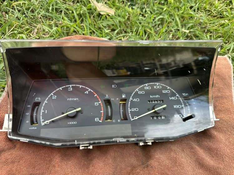 (แท้ถอด)เรือนไมล์ ISUZU TFR 1989-1996 ไฟฟ้า ใช้งานได้ปกติทุกอย่าง รับประกัน 1 เดือน(เพิ่มไฟLEDตามภาพ)สภาพสวยเข็มเหลืองอ่อนๆ ตำหนิตรงเลนส์เล็กน้อย