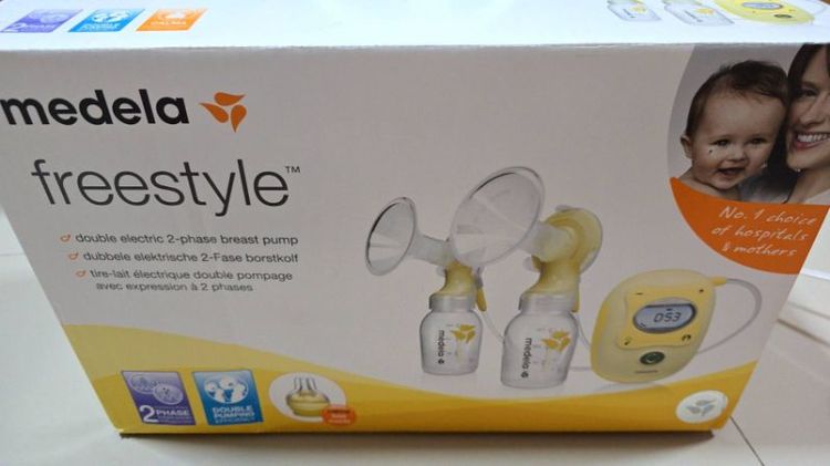 เครื่องปั๊มนม medela มือ2 ปี 2017