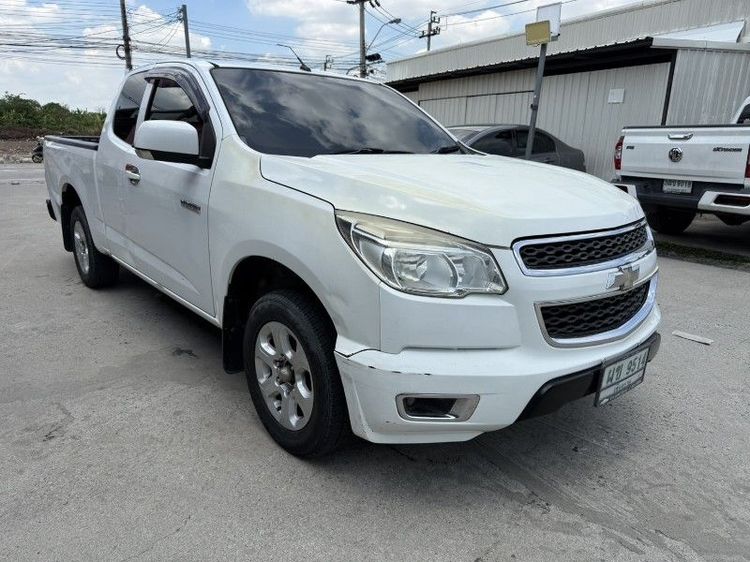 Chevrolet Colorado 2015 2.5 LT Pickup ดีเซล ไม่ติดแก๊ส เกียร์ธรรมดา ขาว รูปที่ 2