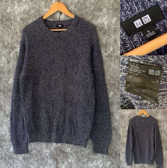 อื่นๆ อื่นๆ แขนยาว เสื้อกันหนาวไหมพรม UNIQLO แท้ 💯 size L วัดจริงขนาด อก 21.5 ยาว 27 นิ้ว สภพใหม่มาก ทรงสวย ดีเทลสวยเนื้อผ้านุ่ม หายากน่าสะสมครับ