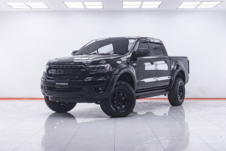Ford Ranger 2019 2.2 Hi-Rider XLT Pickup ดีเซล ไม่ติดแก๊ส เกียร์อัตโนมัติ ดำ