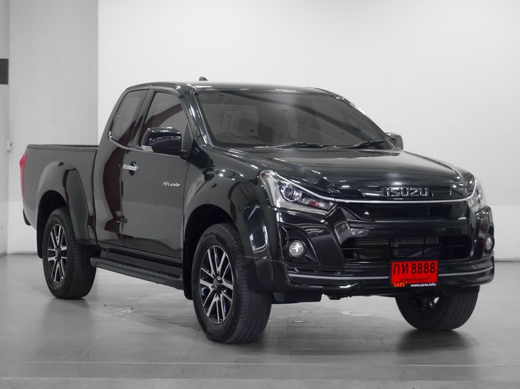 Isuzu D-MAX 2019 1.9 Hi-Lander Stealth Z Prestige Pickup ดีเซล ไม่ติดแก๊ส เกียร์อัตโนมัติ ดำ