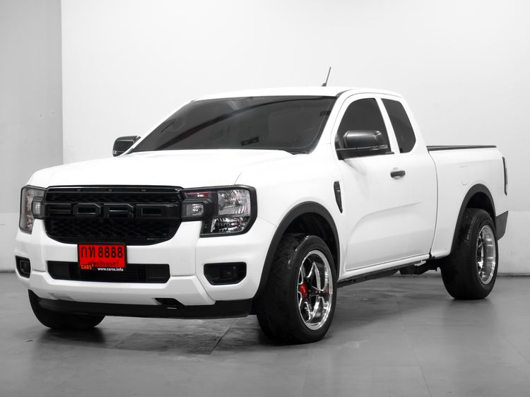 Ford Ranger 2022 2.0 Turbo XL Pickup ดีเซล ไม่ติดแก๊ส เกียร์ธรรมดา ขาว รูปที่ 3