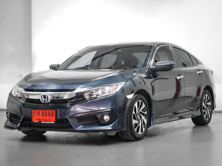 Honda Civic 2017 1.8 EL i-VTEC Sedan เบนซิน ไม่ติดแก๊ส เกียร์อัตโนมัติ น้ำเงิน รูปที่ 3