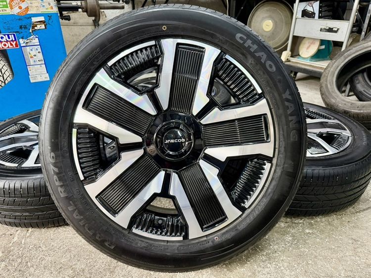 19" ล้อแม็ก JAECOO 6 ขอบ 19” สภาพสวยยาง CHAO YANG 225-55R19 ปี 24 ดอกยางสวยพร้อมใช้งาน