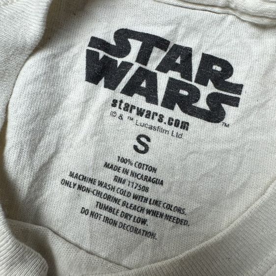 เสื้อยืดแขนยาว Star​ Wars​ Size S รูปที่ 3
