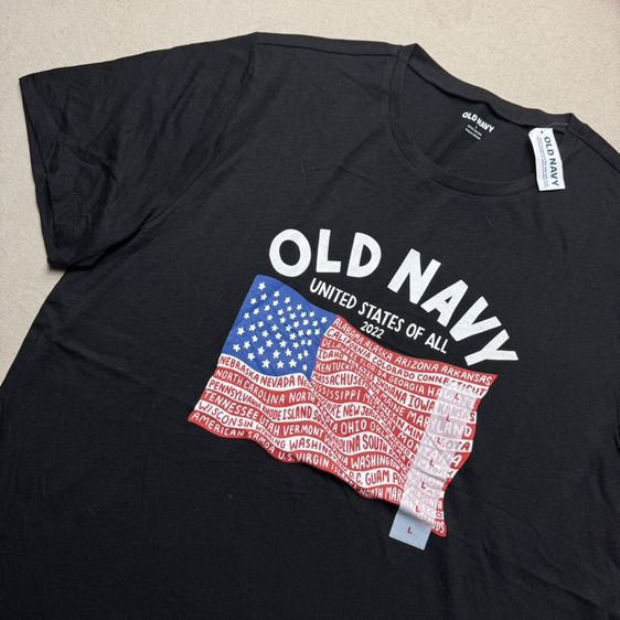 เสื้อยืด Old ​Navy​ Size L​ สภาพ​มือหนึ่ รูปที่ 5