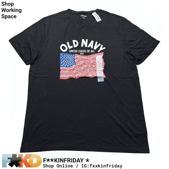 เสื้อยืด Old ​Navy​ Size L​ สภาพ​มือหนึ่