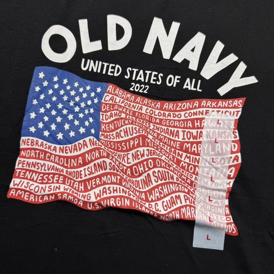 เสื้อยืด Old ​Navy​ Size L​ สภาพ​มือหนึ่ รูปที่ 3