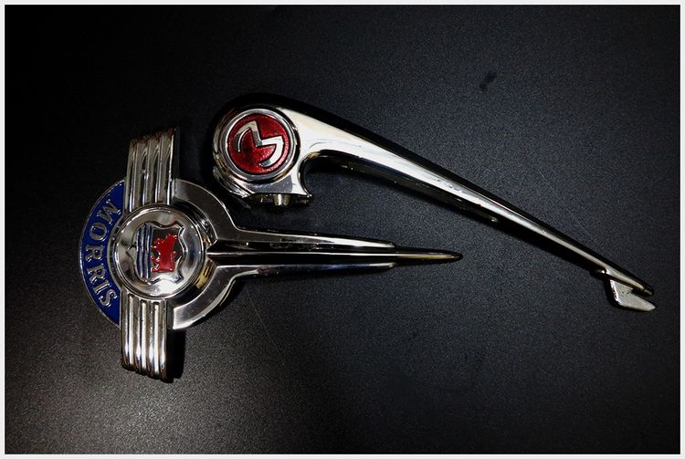 Hood Ornament สัญลักษณ์ปฝากระโปรงหน้ารถยนต์ Morris Minor รูปที่ 11