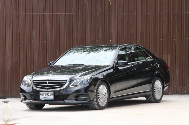 Mercedes-Benz E-Class 2016 E300 2.2 BlueTEC Hybrid Exclusive Sedan Hybrid (Diesel) ไม่ติดแก๊ส เกียร์อัตโนมัติ ดำ