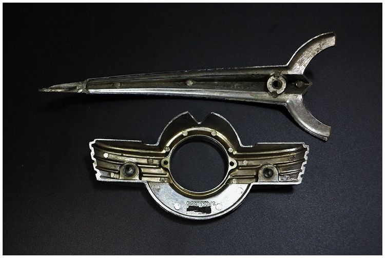 Hood Ornament สัญลักษณ์ปฝากระโปรงหน้ารถยนต์ Morris Oxford รูปที่ 6