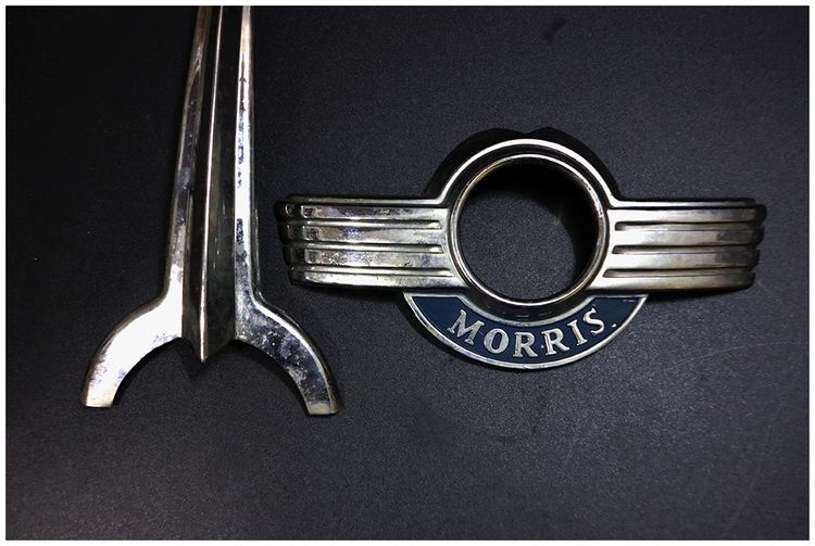 Hood Ornament สัญลักษณ์ปฝากระโปรงหน้ารถยนต์ Morris Oxford รูปที่ 8