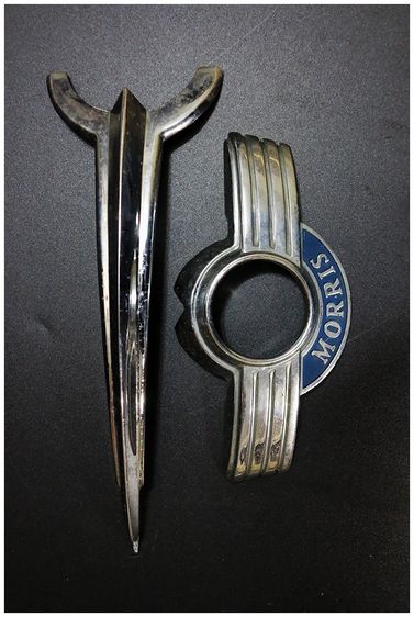 Hood Ornament สัญลักษณ์ปฝากระโปรงหน้ารถยนต์ Morris Oxford รูปที่ 2