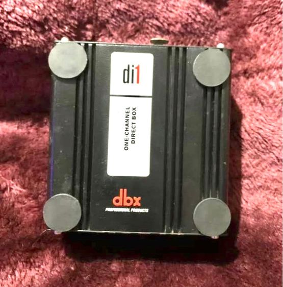 DBX Di1 ตัวแปลงสัญญาณเสียง แบบActive Direct Box (DI Box) ของแท้ มหาจักร์ขนาด 1 Ch