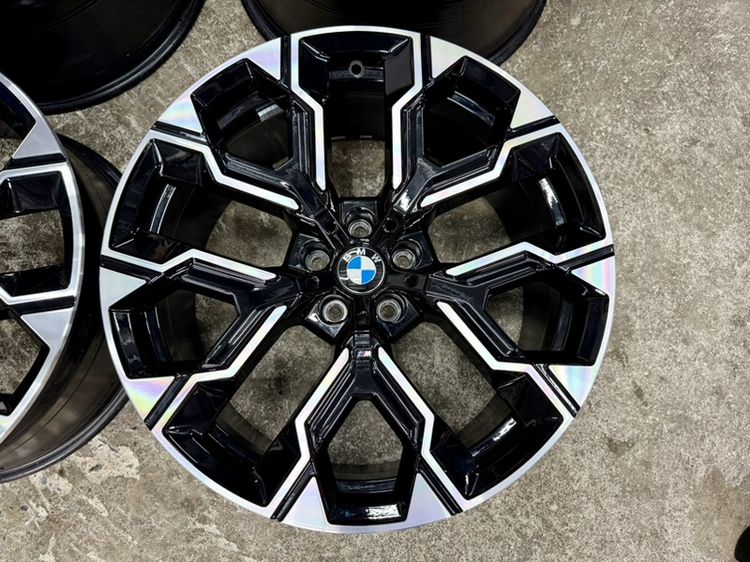 ล้อแม็ก BMW X3 ขอบ 20” หน้ากว้าง 9” ET 24 หลังกว้าง 10,5” ET 44 ถอดป้ายแดง รูปที่ 6