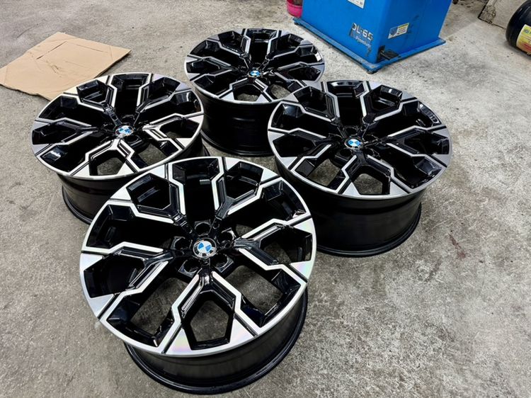 ล้อแม็ก BMW X3 ขอบ 20” หน้ากว้าง 9” ET 24 หลังกว้าง 10,5” ET 44 ถอดป้ายแดง รูปที่ 5