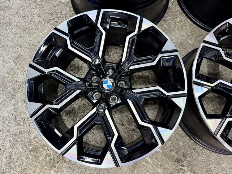 ล้อแม็ก BMW X3 ขอบ 20” หน้ากว้าง 9” ET 24 หลังกว้าง 10,5” ET 44 ถอดป้ายแดง รูปที่ 7