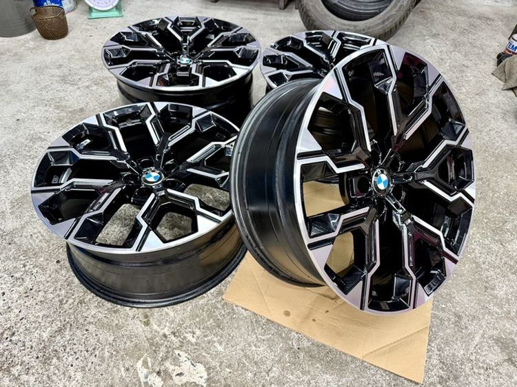 ล้อแม็ก BMW X3 ขอบ 20” หน้ากว้าง 9” ET 24 หลังกว้าง 10,5” ET 44 ถอดป้ายแดง รูปที่ 2