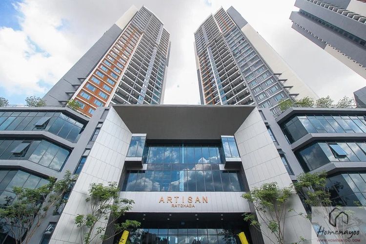 คอนโดมิเนียม 2 ห้องนอน Artisan Ratchada ใกล้ MRT ศูนย์วัฒนธรรมแห่งประเทศไทย
