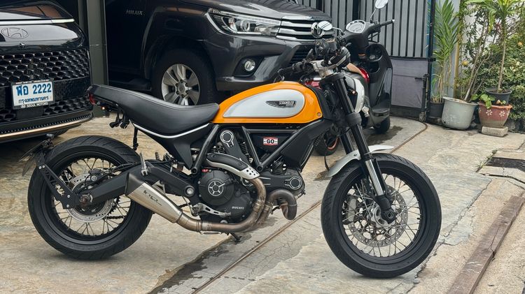 Ducati Scrambler 800 ปี 2015 (จด 2016) ขายเอง 99,000 บาท ผ่าน Desmo Service ใหญ่แล้ว