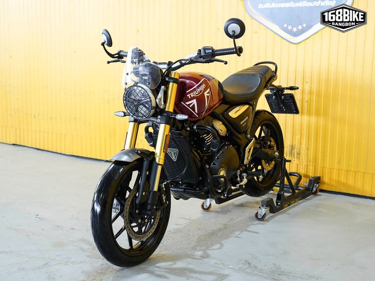 New Triumph Speed 400 จดปี 2024 ฟรีดาวน์ออกรถใช้เงิน 0 บาท 