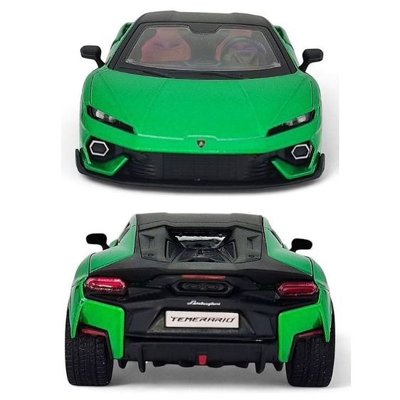 KINSMART Lamborghini Temerario scale 1/38 โมเดลรถ ลิขสิทธิ์แท้ สำหรับสะสม เหล็กอัลลอย ยาว 12.5cm รูปที่ 12