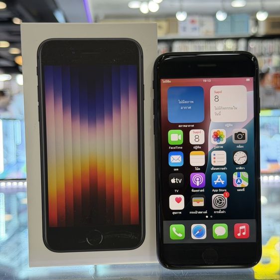 อื่นๆ 64 GB iPhone SE3 2022 64GB สีดำ เครื่องศูนย์ โมเดลTH สภาพสวยมากๆ รองรับ5G สุขภาพแบต86% ครบยกกล่อง🥰🥰